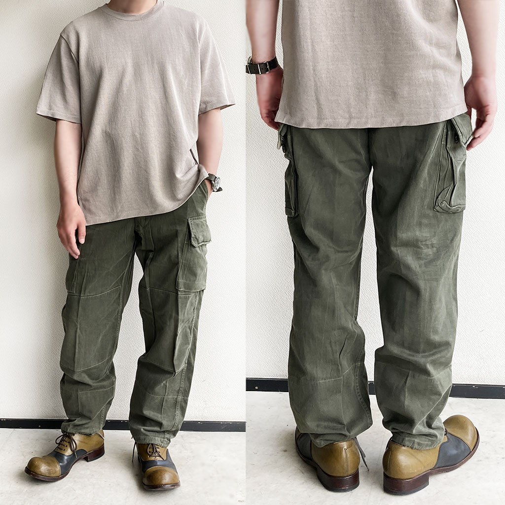1960's Dead Stock French M-64 Olive 76C - マメチコ Fashion and 