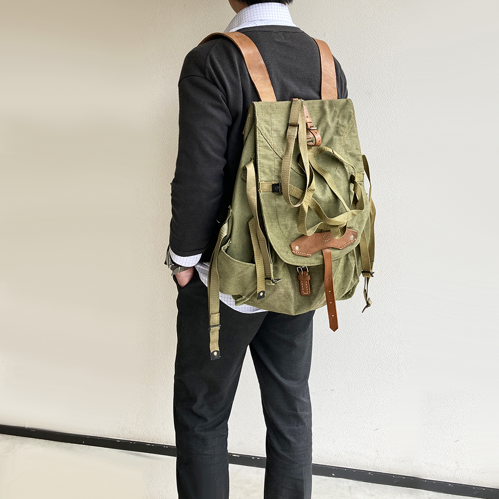 Romanian army mountain backpack Khaki - マメチコ Fashion and 