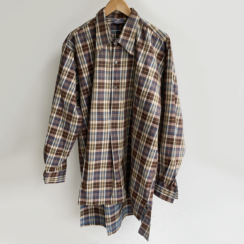 1950-1960's French Work Shirt フランスのワークシャツ グランパ