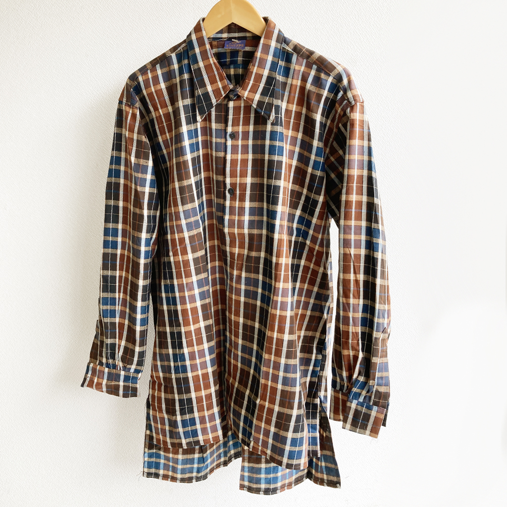 1950-1960's French Work Shirt フランスのワークシャツ グランパ 