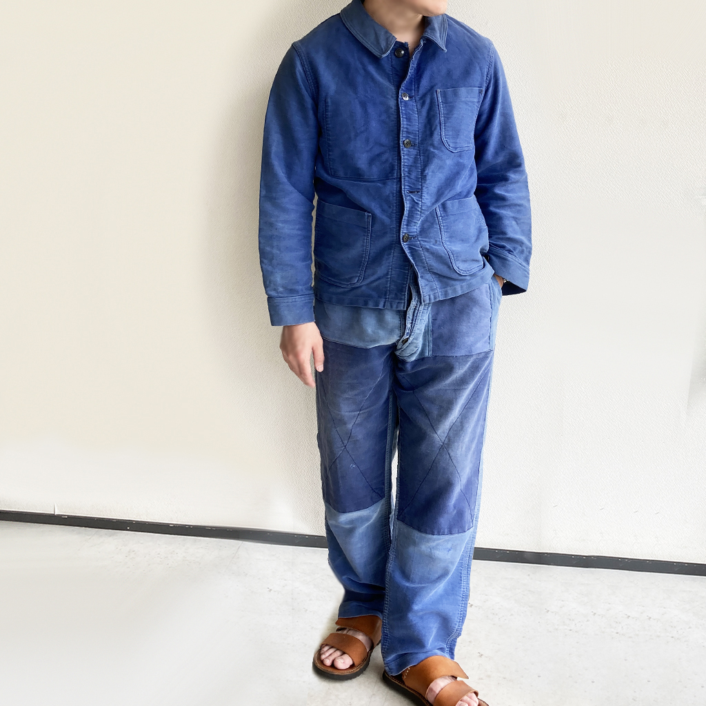 1950-1960's French Moleskin Work Coverall フランス モールスキン