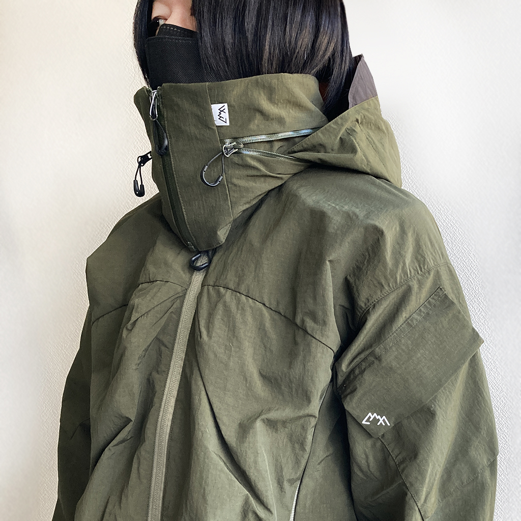 新品｜CMF OUTDOOR GARMENT｜フード｜ダウン｜スヌード｜ブラック-