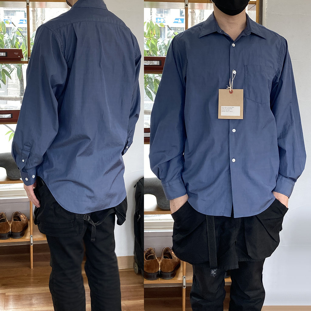 Saint-Germain Shirt Stripe Broadcloth／Workers - マメチコ Fashion 