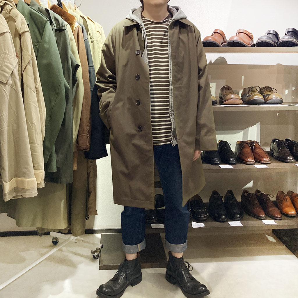 Bal Collar Coat Heavy Ventile／Workers - マメチコ Fashion and 