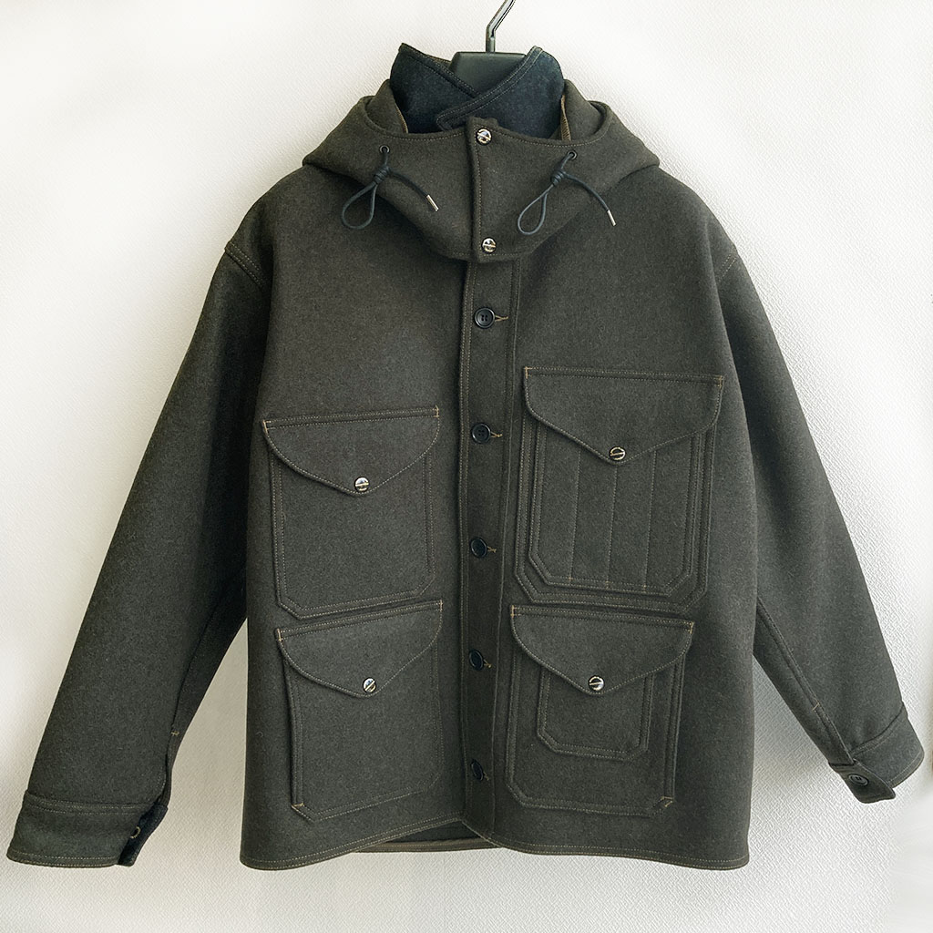 Cruiser Jacket, Wool Melton, Khaki／Workers - マメチコ Fashion and