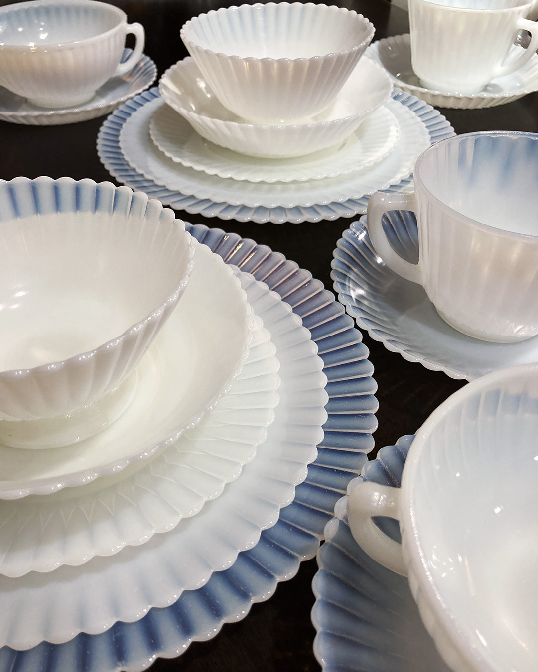 [美品]マクベスエバンス　ペタルウェア オーバル皿 ヴィンテージ 2026-0404-1350.jpg