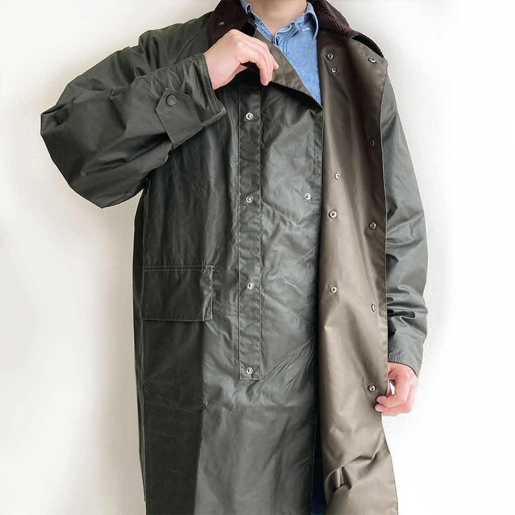 バブアー　BARBOUR KAPTAINSUNSHINE 3/4レングスコート BARBOUR #KAPTAINSUNSHINE 3/4レングスコートを実際に着てみた感想